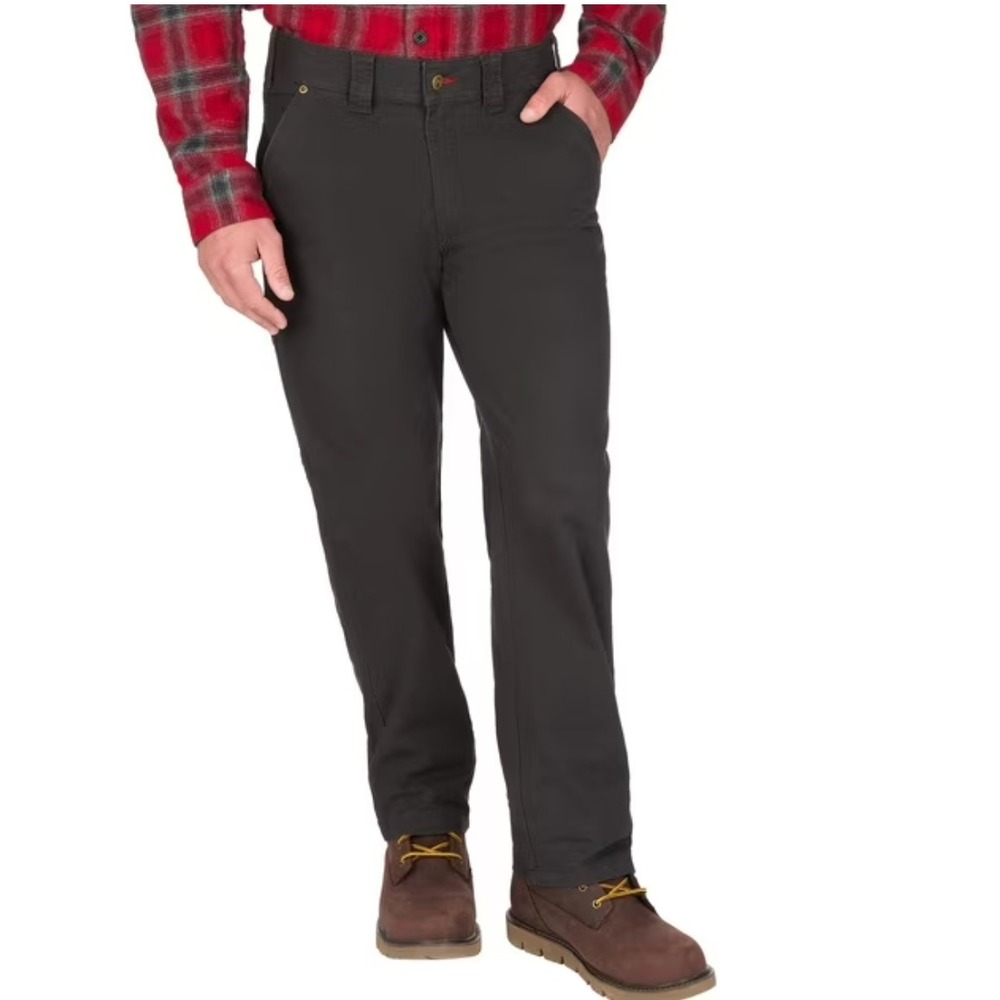 Coleman Mens Stretch Utility Pants Phantom Black 40x30 Tear Resistant Canvas